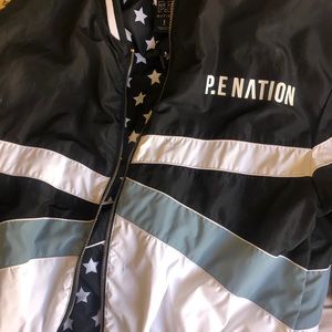 PE Nation Reversible Bomber Jacket